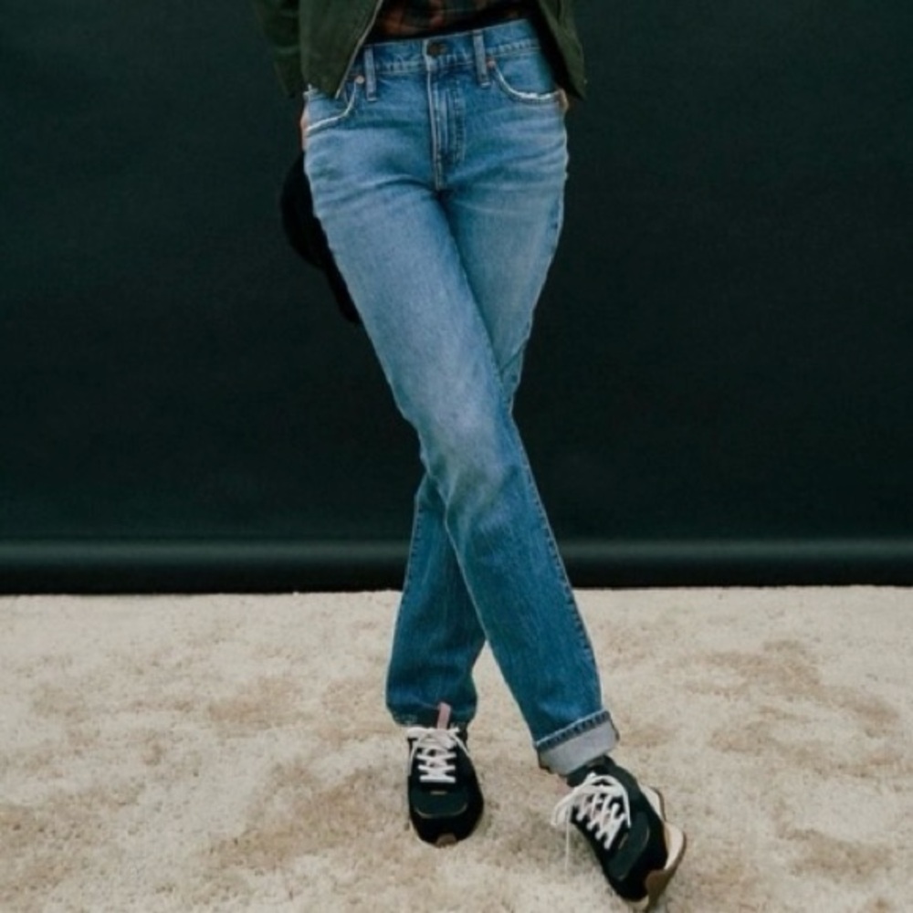 Madewell Tomboy Straight Jeans High Rise Size 32